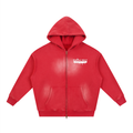 "Whole Melt Extract " Zipper Boxy Fleece Hoodie